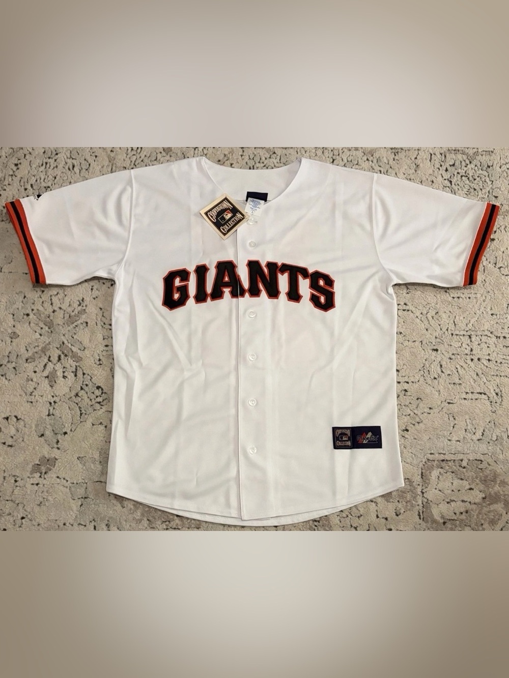 Majestic Authentic San Francisco Giants Buster Posey #28 MLB Jersey Men’s Sz: L